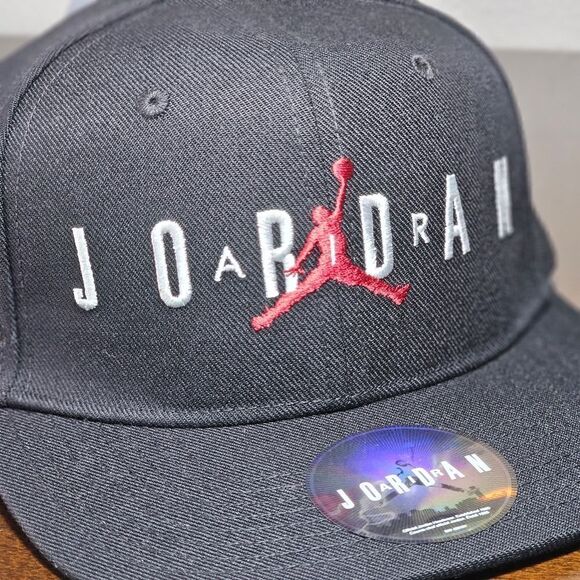 Air Jordan 1 2 3 4 5 6 11 12 13 OG Retro Bred Infrared Hat Snapback Cap Jumpman - Picture 4 of 14